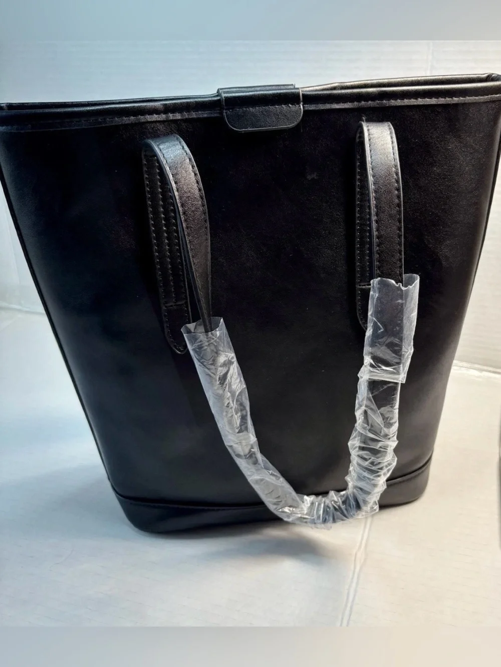 NWT Black Tote Classic Black Tote Work, BagTote, Minimalist Purse 2 Pcs. bag
